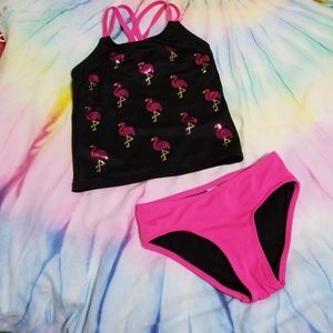 Justice Flaningo Tankini - two-piece swimsuit